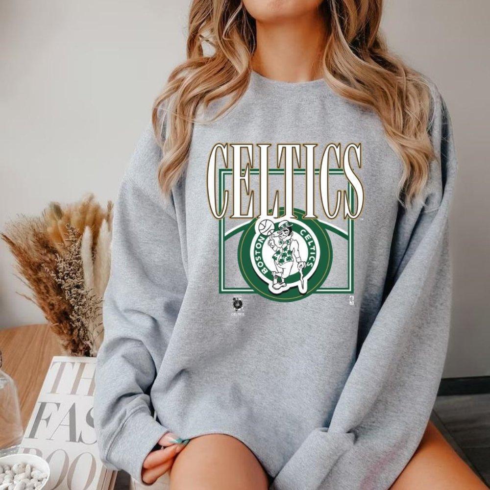 Crewneck Sweater Boston Celtics Basketball Sweatshirt